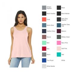 Bella+Canvas® Women's Flowy Racerback Tank